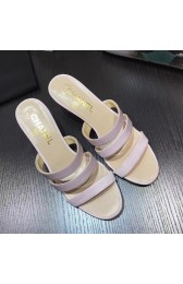 Chanel Silk Slide Light Pink C080202 VS00643