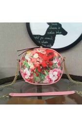 Cheap Imitation Gucci GG Blooms Mini Chain Bag 409535 Pink VS02166