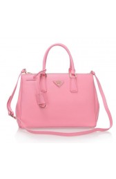 Cheap Prada 33CM Saffiano Leather Tote Bag BN2274 Pink VS07398