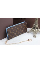 Cheap Replica Louis Vuitton M66567 Light Blue Monogram Canvas Insolite Wallet VS08116