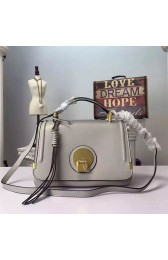 Chloe Indy Medium Leather Camera Shoulder Bag Grey 207150 VS04754