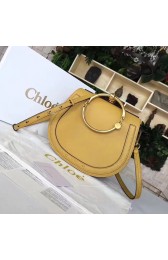 Chloe Nile Bracelet Crossbody Bag Yellow 230604 VS06949
