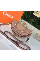 Chloe Nile Small Bracelet Minaudiere Bag Pink 230605 VS01479