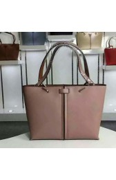 Chloe Small Keri Tote Bag in Pink Smooth Calfskin 3S1237 VS02815
