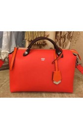 Copy Fendi BY THE WAY Bag Calfskin Leather F55209 Red&Black VS01462