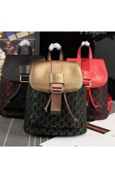 Copy Gucci 352016 Multicolour Canvas Flap Backpack VS04056