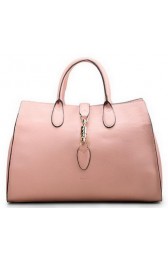 Copy Gucci Jackie Soft Leather Top Handle Bag 362970 Pink VS03559