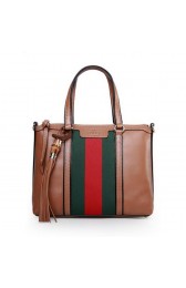 Copy Gucci Rania Original Leather Top Handle Bag 353114 Apricot VS01101