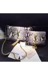 Copy High Quality YSL Monogramme Tassel Shoulder Bag in Python Leather Y8200 VS01530