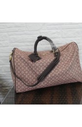 Copy Louis Vuitton Monogram Idylle SPEEDY VOYAGE 45 Bag M56705 Sepia VS01250
