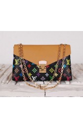 Copy Louis Vuitton Monogram Multicolore Pallas Chain Bag M41261 Wheat VS08939