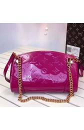 Copy Louis Vuitton Monogram Vernis Santa Monica Clutch Magenta M50410 VS00243