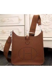 Copy Top Hermes Evelyne 32cm Messenger Bag H1188 Wheat VS09660