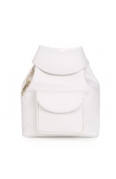Dior Backpack Calfskin Leather D0909 White VS06373