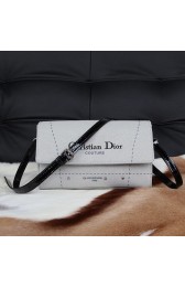 Dior Cruise 2015 Show Original Canvas Clutch CD9903 White VS09325