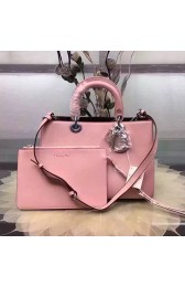 Dior Diorissimo Bag in Dark Blue Smooth Calfskin Leather D0908 VS01190