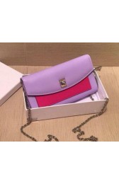 Dior Twist Rendez-Vous Wallet Smooth Calfskin M0400 Lavender&Rose VS03724