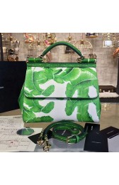 Dolce&Gabbana Medium Sicily Bag Green BB6003AA VS04866