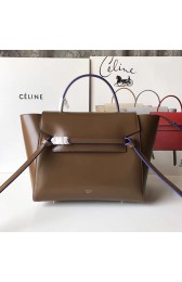 Fake Celine Belt Bag Original Coffee Smooth Calfskin C010702 VS04362