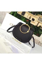 Fake Chloe Nile Bracelet Crossbody Bag Black 230604 VS09765