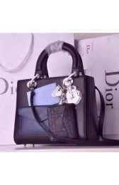 Fake Copy Lady Dior Bag Original Lambskin Leather CD0014 Black VS08791