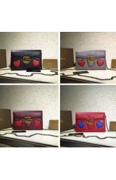 Fake Gucci GG Marmont Leather Shoulder Bag 1605 VS08379
