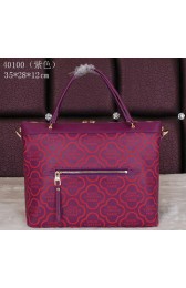 Fake Louis Vuitton Calfskin Leather Bastille MM Tote Bags M40100 Purple VS00956