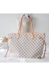 Fake Louis Vuitton Damier Azur Canvas Neverfull MM N41361 VS01444