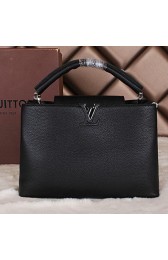 Fake Louis Vuitton Elegant Capucines Bags MM M48868 Black VS08429