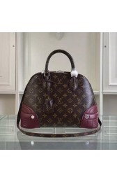 Fake Louis Vuitton Monogram Canvas ALMA MM Bag M50118 Burgundy VS03707