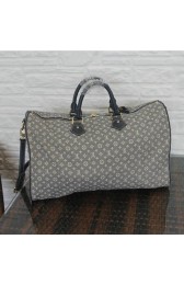 Fake Louis Vuitton Monogram Idylle SPEEDY VOYAGE 45 Bag M56705 Encre VS01438