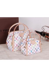 Fake Louis Vuitton Monogram Multicolore Marais MM M41070 White VS08512