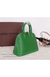 Fake Luxury Louis Vuitton Epi Leather Alma M40453 Green VS08198