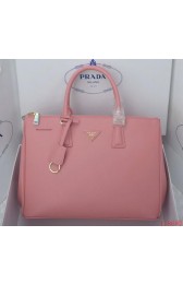 Fake Prada Saffiano Calfskin Leather Tote Bag PBN1786 Light Pink VS07650
