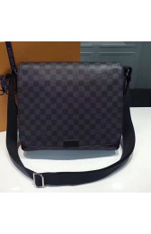 Fashion Imitation Louis Vuitton Damier Graphite Canvas District MM N41272 VS06923