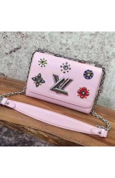 Fashion Louis Vuitton Epi Leather Twist MM M54220 Pink VS04096