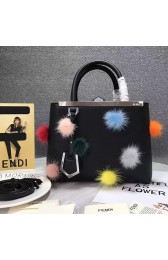 Fendi 2Jours Petite Floral-Studded Tote Bag 8BH254 VS05419