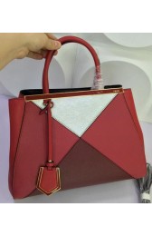 Fendi 2Jours Small Tote Bag Saffiano Leather F1163K VS07720