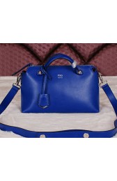 Fendi BY THE WAY Bag Calfskin Leather F2350 Blue VS08044