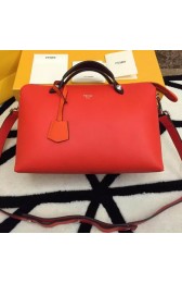 Fendi BY THE WAY Bag Calfskin Leather F55208 Orange VS02448