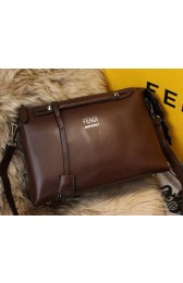 Fendi BY THE WAY Bag Original Leather FD2353 Brown VS09453