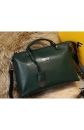 Fendi BY THE WAY Bag Original Leather FD2353 Green VS08754