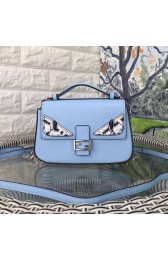 Fendi Double Micro Baguette Bag Skyblue FD2359 VS05727