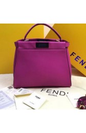 Fendi Peekaboo Bags Original Leather FD2015 Rose VS00954