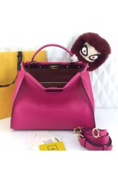 Fendi Regular Peekaboo Bag Rose Calfskin FD07121 VS08535
