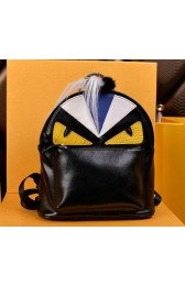 Fendi Selleria Backpacks Original Leather F2220 Black VS02187