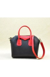 Givenchy mini Antigona Bag Original Leather G9981S Black&Red VS04286
