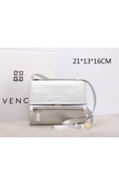 Givenchy Pandora Box Bag Calfskin Leather G9986 Silver VS05279