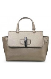 Gucci Bamboo Daily Leather Top Handle Bag 370830 Gold VS06996