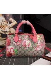 Gucci Blooms GG Supreme Top Handle Bag 409529 Pink VS03587